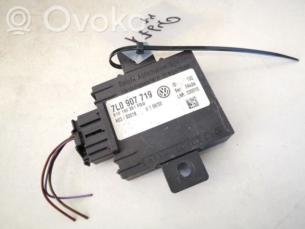 Unidad de control/módulo de alarma   7L0907719,7L0907719