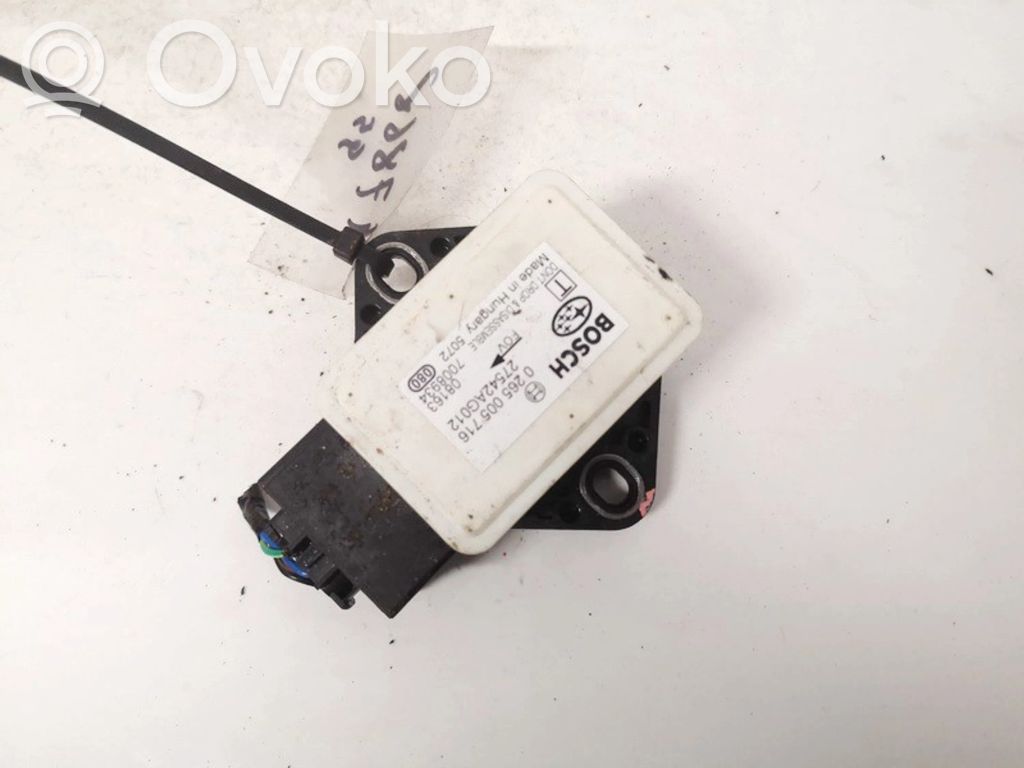 ESP Drehratensensor Querbeschleunigungssensor   0265005716,27542AG012,0265005716,27542AG012