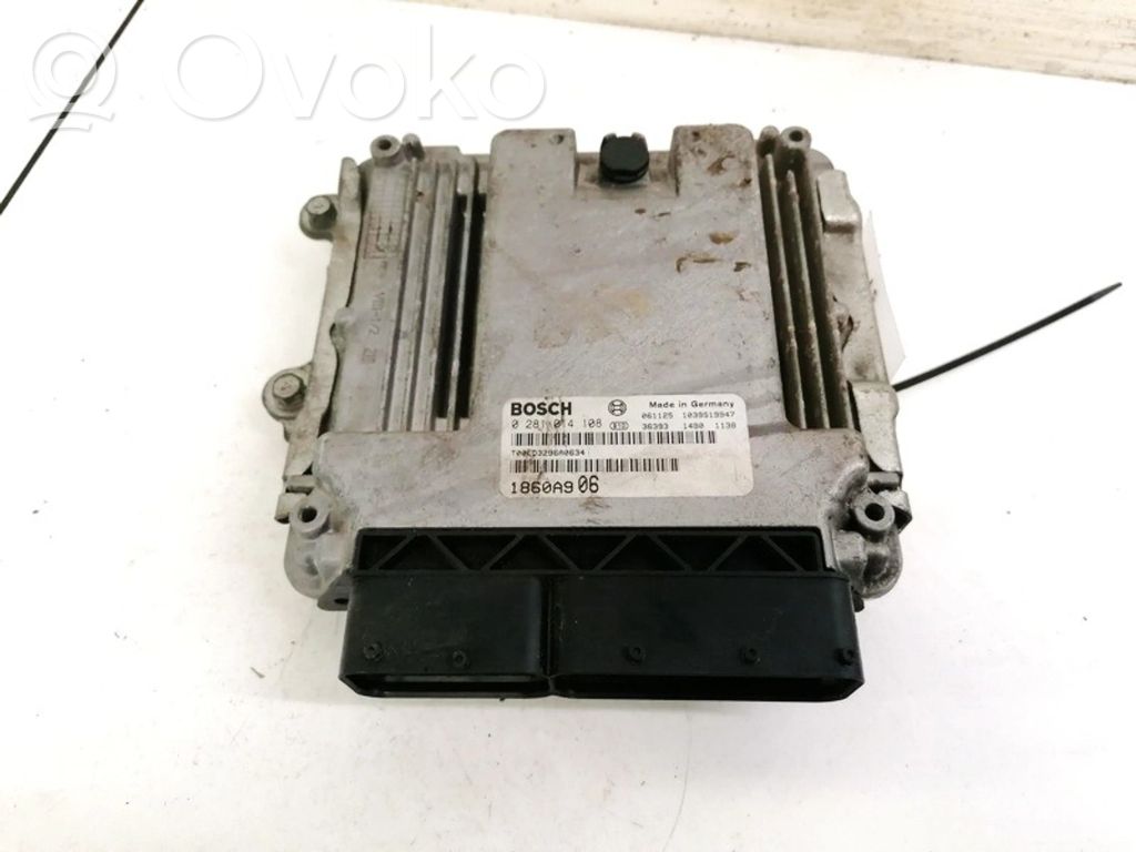 Centralina/modulo del motore   0281014108,1860A906,0281014108,1860A906