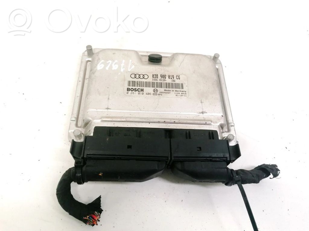 Unidad de control/módulo del motor   038906019CG,0281010406,0281010406,038906019CG
