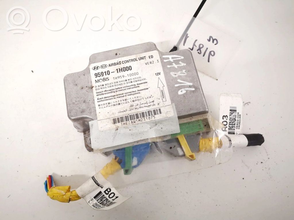 KIA Ceed Centralina/modulo airbag