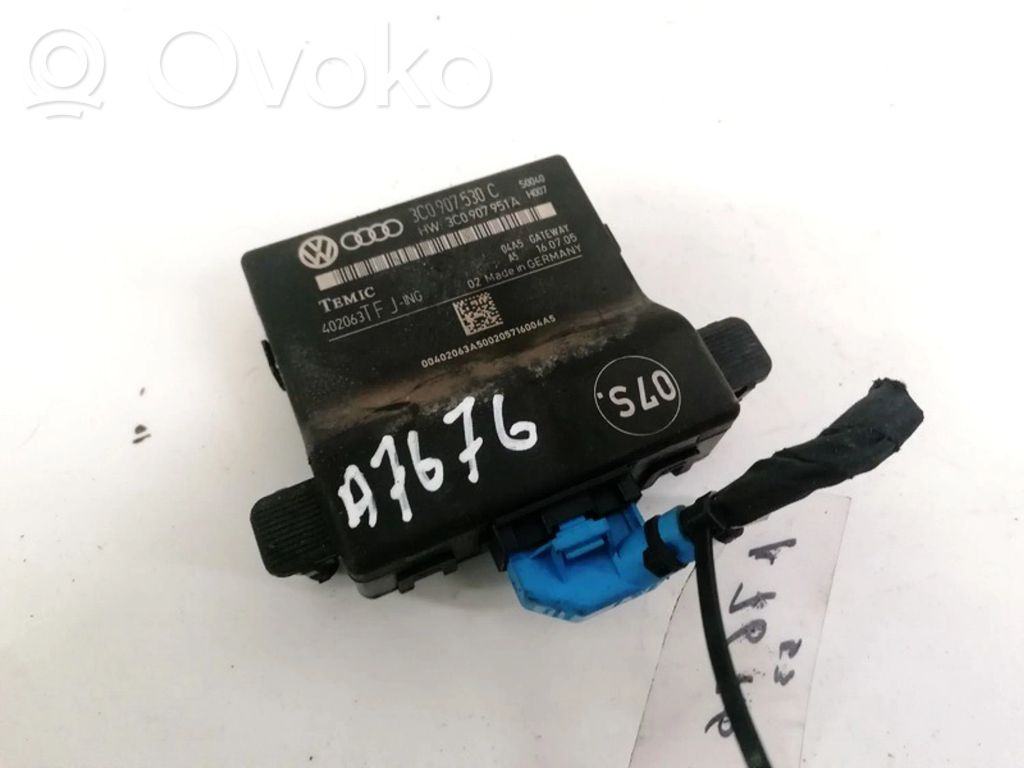 Volkswagen PASSAT B6 Unité de commande module de porte 