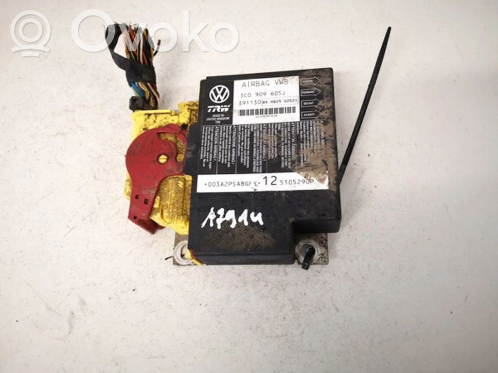 Unitate/modul de comandă airbaguri   3C0909605J,3C0909605J