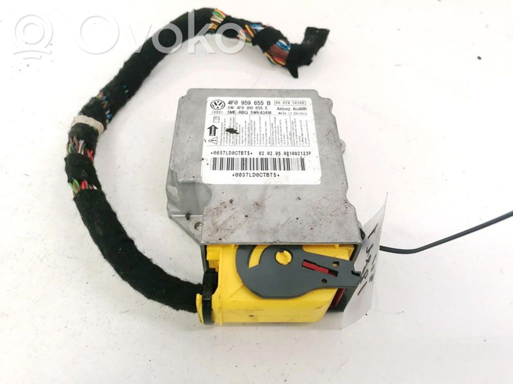 Module de contrôle airbag   4F0959655B,4F0910655E,4F0910655E,4F0959655B,5WK43416