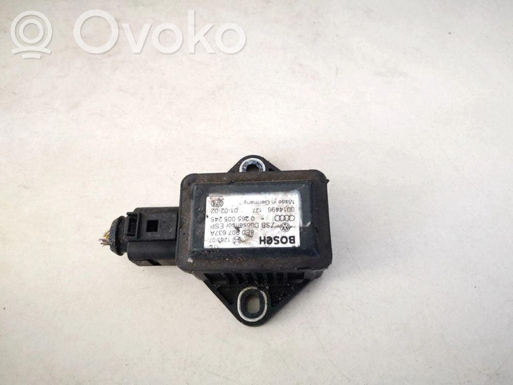 Audi A4 S4 B6 8E 8H Capteur de vitesse de lacet d'accélération ESP