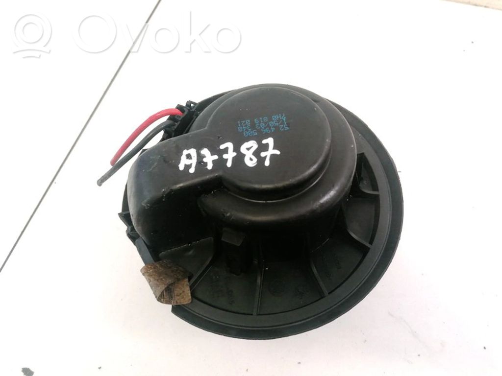 Volkswagen Touareg I Ventola riscaldamento/ventilatore abitacolo 