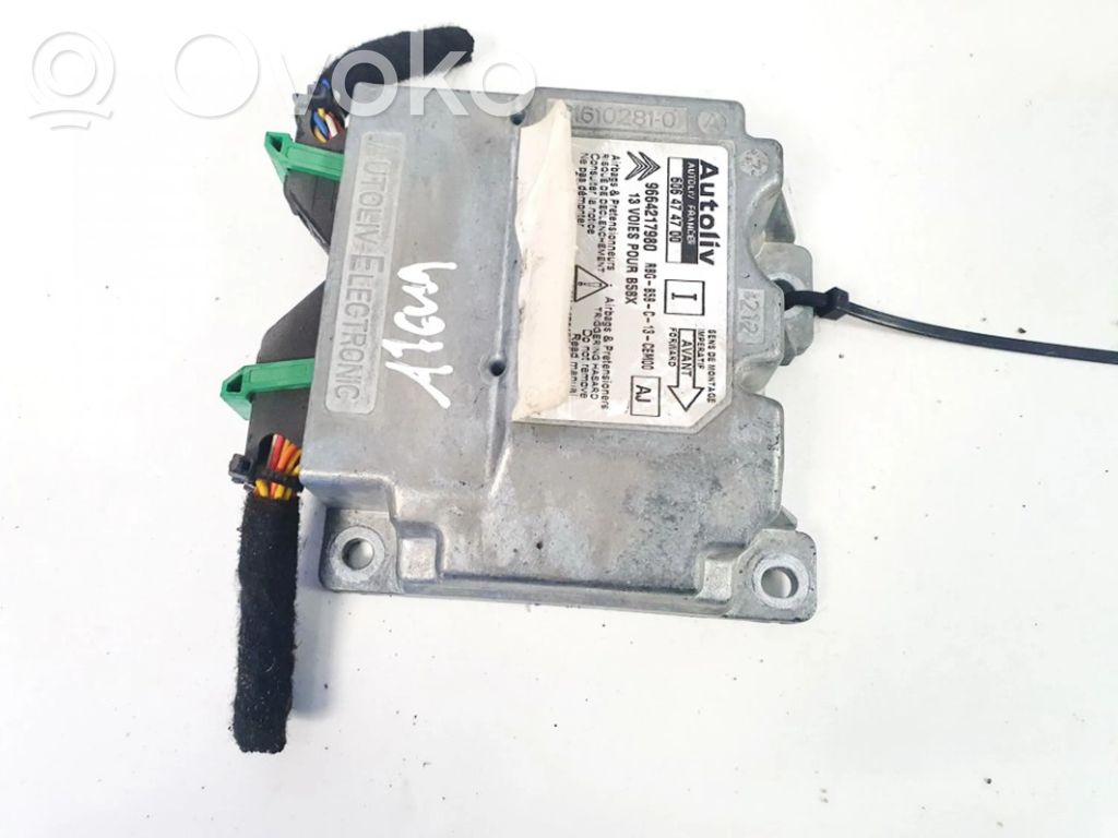 Citroen C4 I Picasso Unitate/modul de comandă airbaguri 