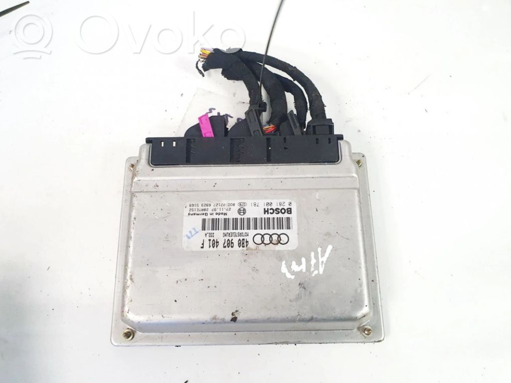 Unidad de control/módulo del motor   4B0907401F,0281001781,0281001781,4B0907401F