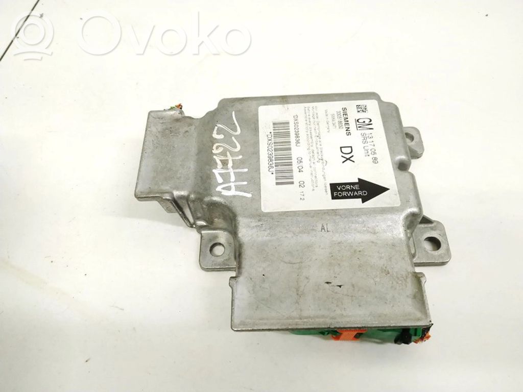 Opel Signum Centralina/modulo airbag