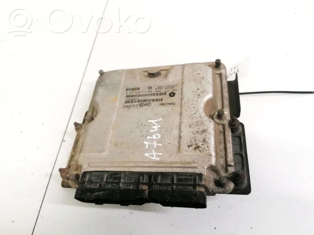 Unidad de control/módulo del motor   P04727664AD,0281010814,0281010814,P04727664AD