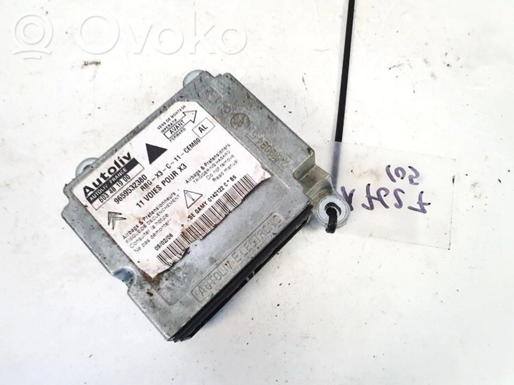 Citroen C5 Centralina/modulo airbag