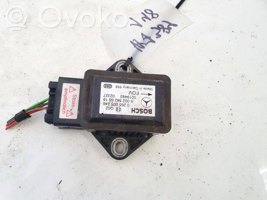 Mercedes-Benz Vaneo W414 Senzor de accelerație ESP 