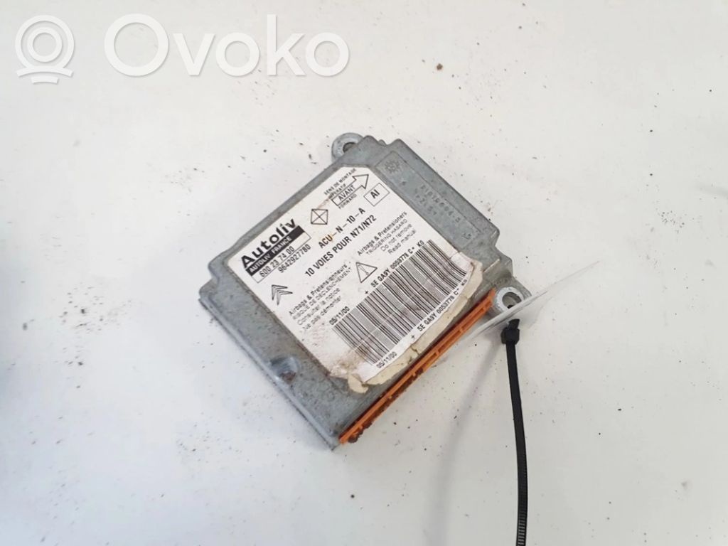 Citroen Xsara Unidad de control/módulo del Airbag 