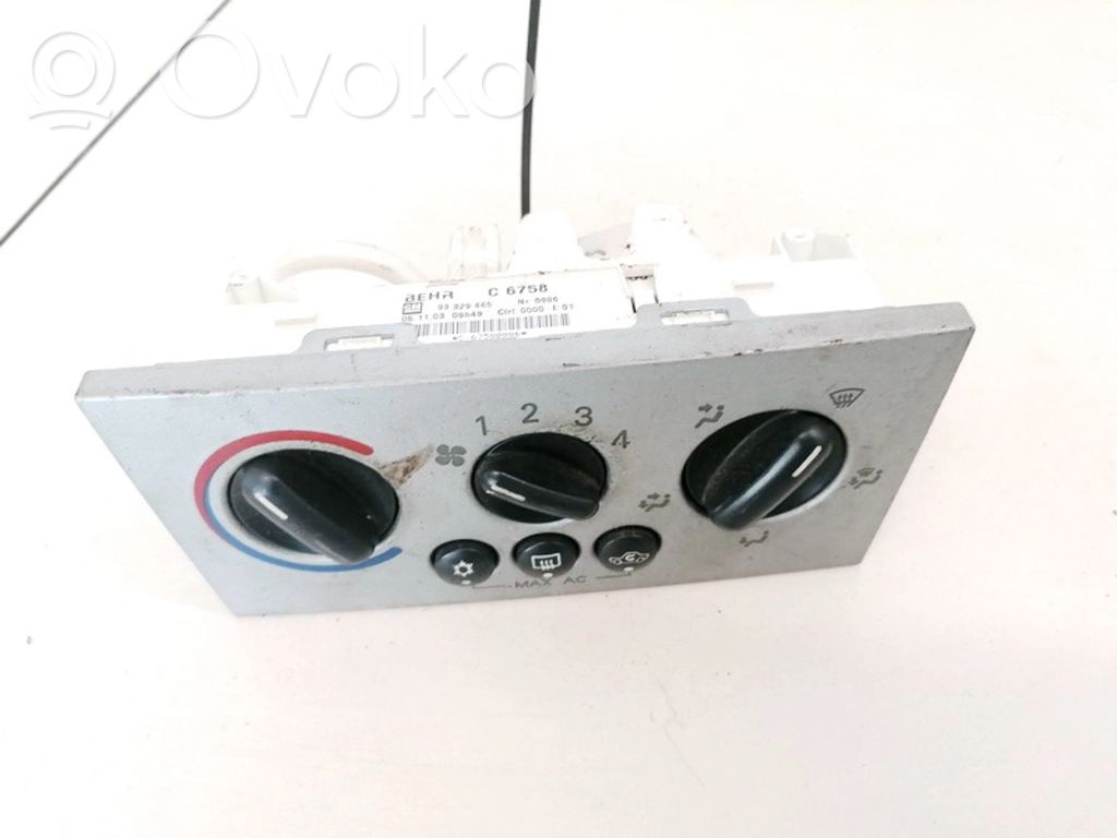 Panel klimatyzacji   93329465,C6758,93329465,C6758