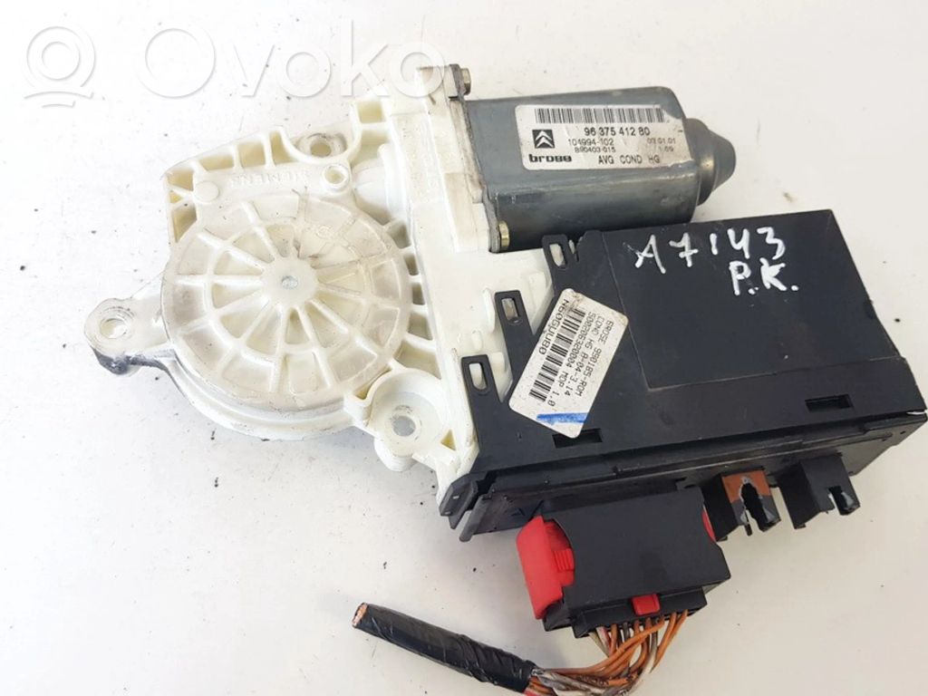 Citroen C5 Silnik regulatora szyby drzwi przednich