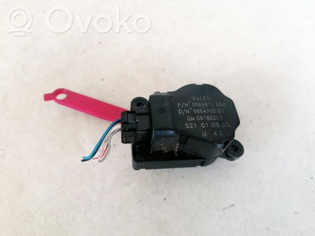 Opel Vectra C Motorino attuatore aria 