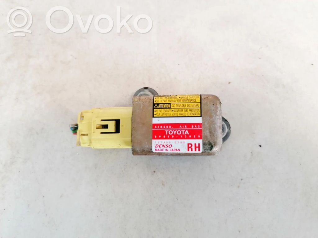 Toyota Corolla E120 E130 Czujnik uderzenia Airbag 