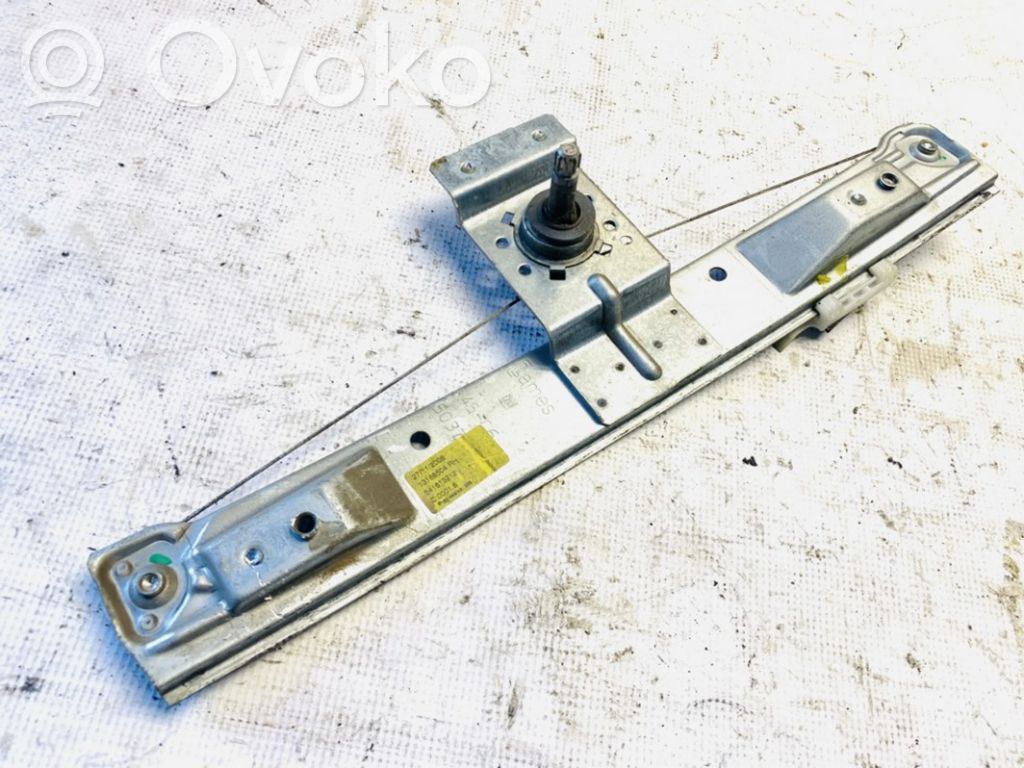 Opel Corsa D Regulador con motor de la ventanilla de la puerta corredera 