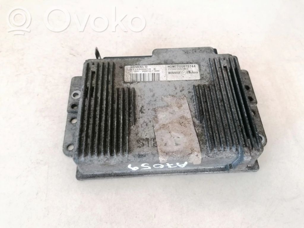 Engine control unit/module   7700105982,H0M7700875744,7700105982,H0M7700875744,S115300218