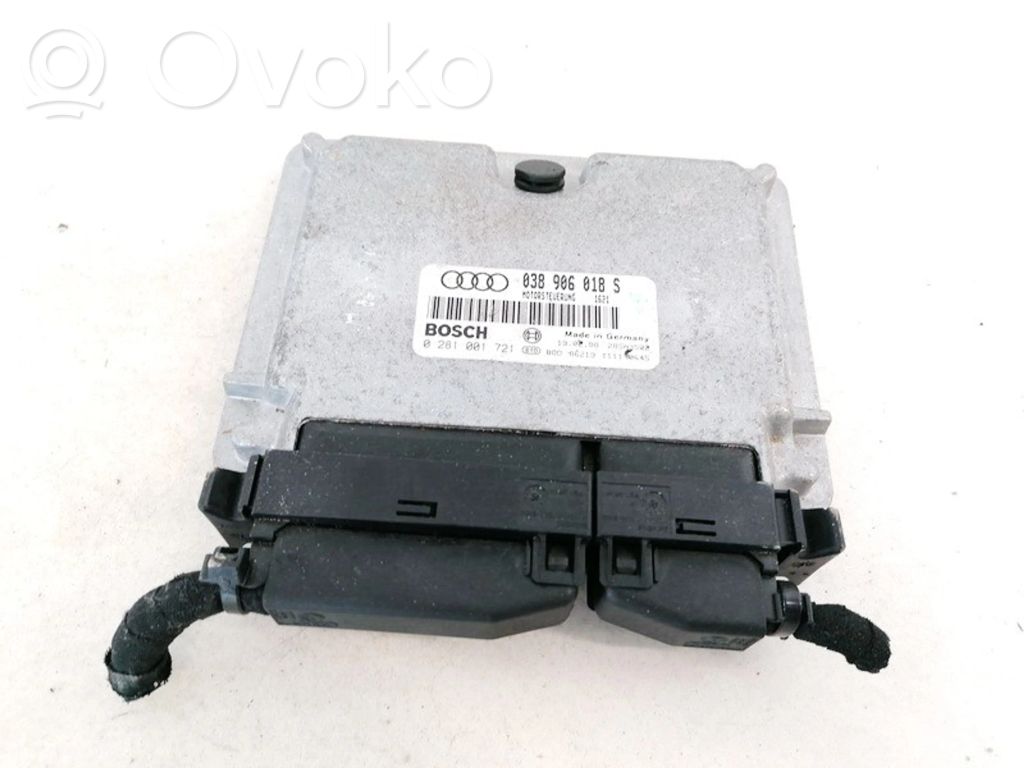 Centralina/modulo del motore   0281001721,038906018S,0281001721,038906018S
