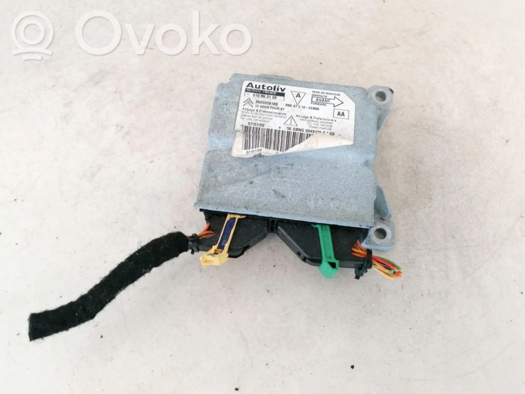 Citroen C5 Centralina/modulo airbag