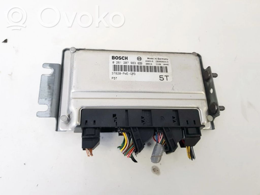Engine control unit/module   0261207983,030916,0261207983,030916,1039S02313,37820PWEG03,3891611280446