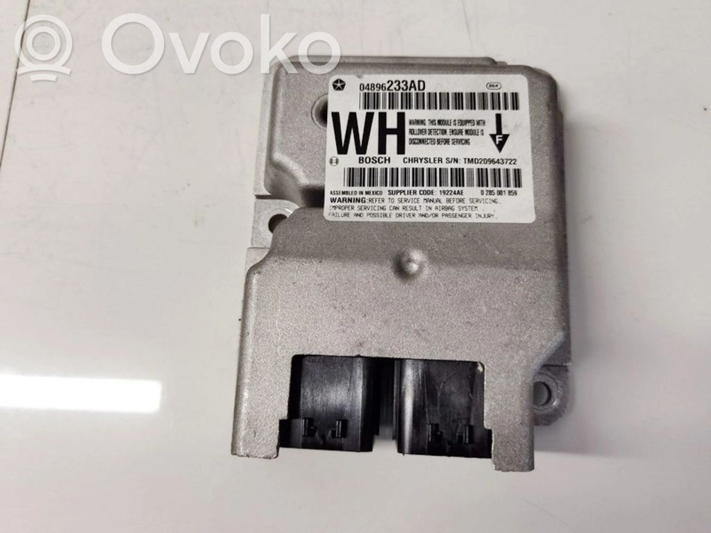 Centralina/modulo airbag   04896233AD,0285001859,0285001859,04896233AD