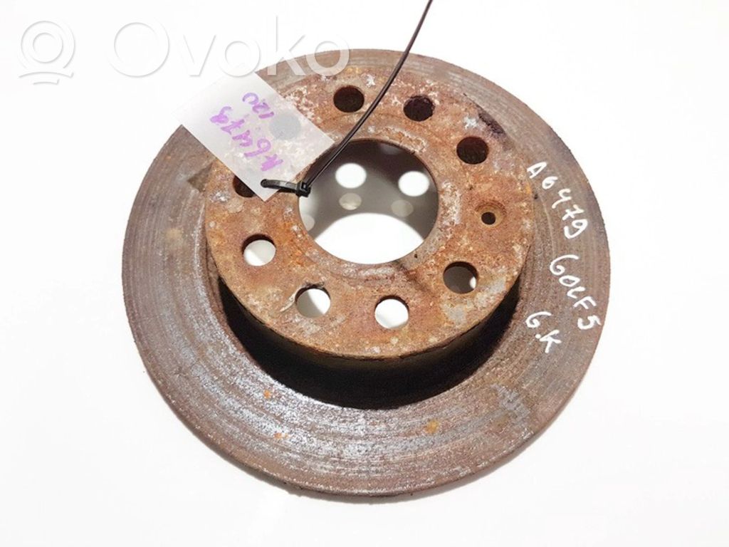 Volkswagen Golf V Bremsscheibe hinten