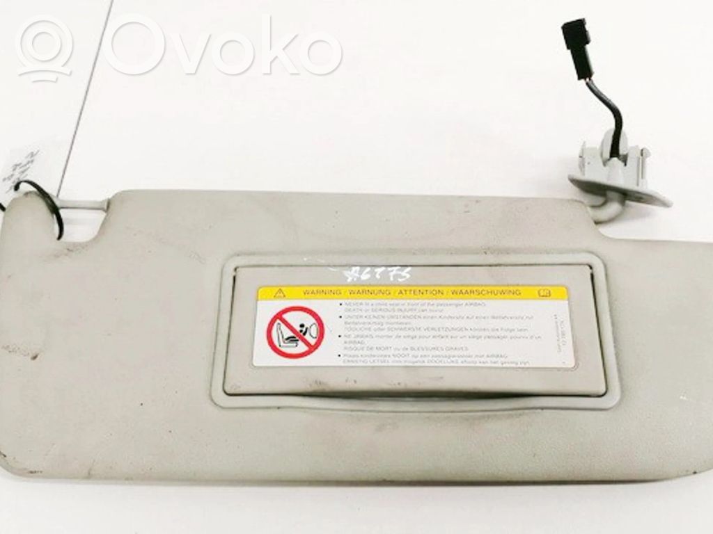 Saab 9-3 Ver2 Sun visor 