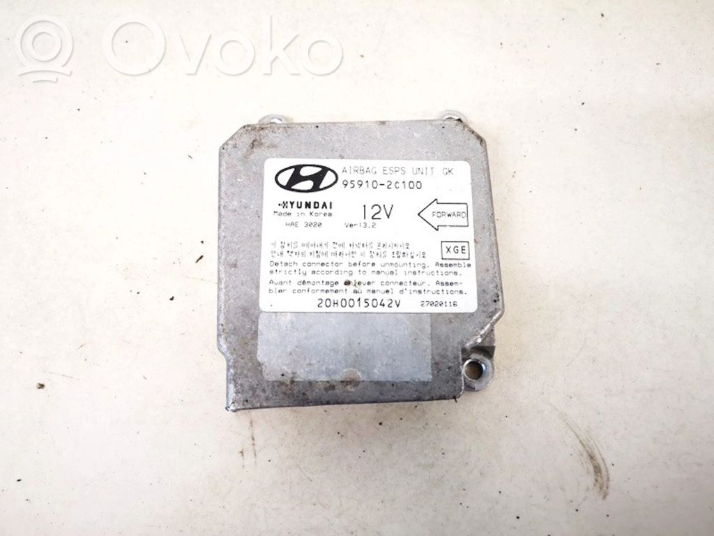 Sterownik / Moduł Airbag   959102C100,959102C100,27020116,959102C100,959102C100