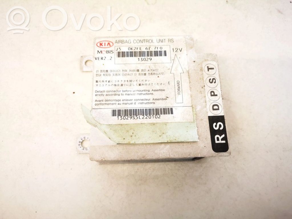KIA Carens I Centralina/modulo airbag 