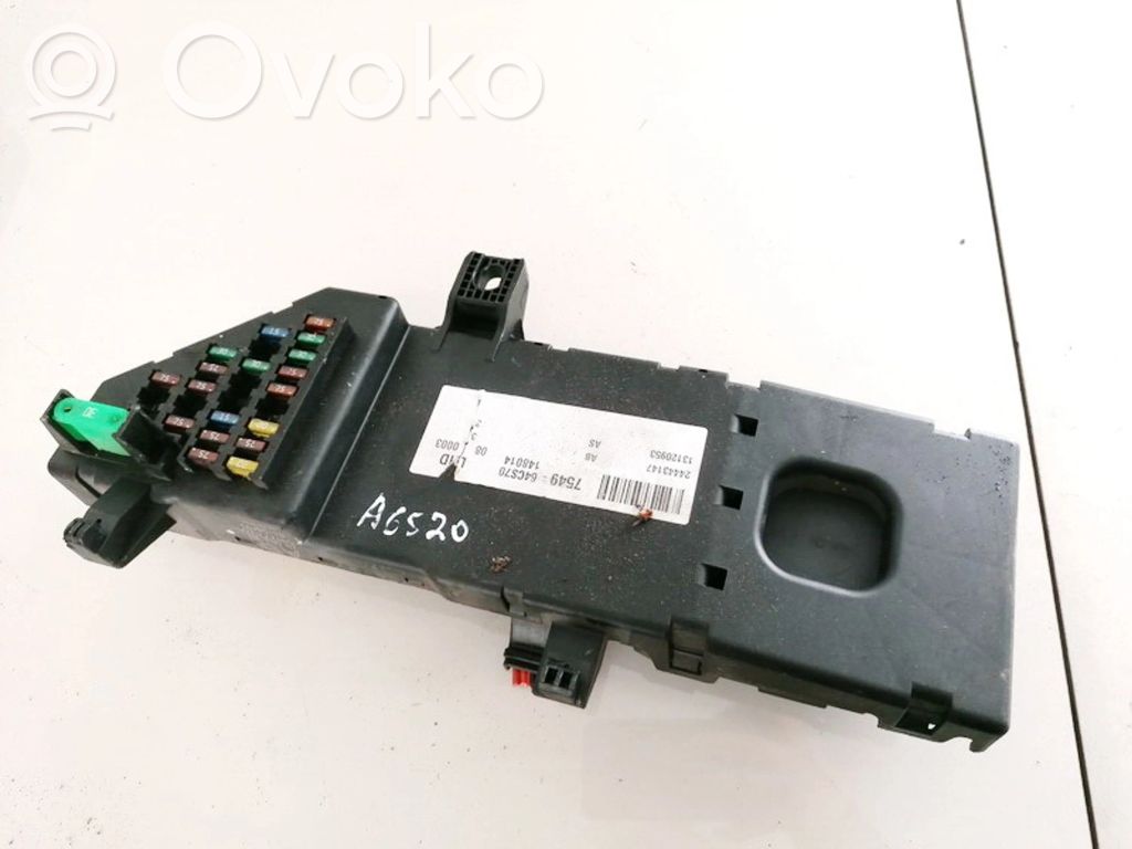 Opel Signum Set scatola dei fusibili