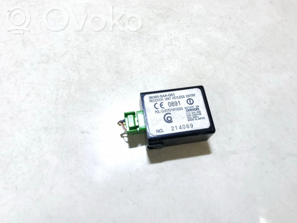 Unidad de control/módulo inmovilizadora   38385SAAG01,38385SAAG01