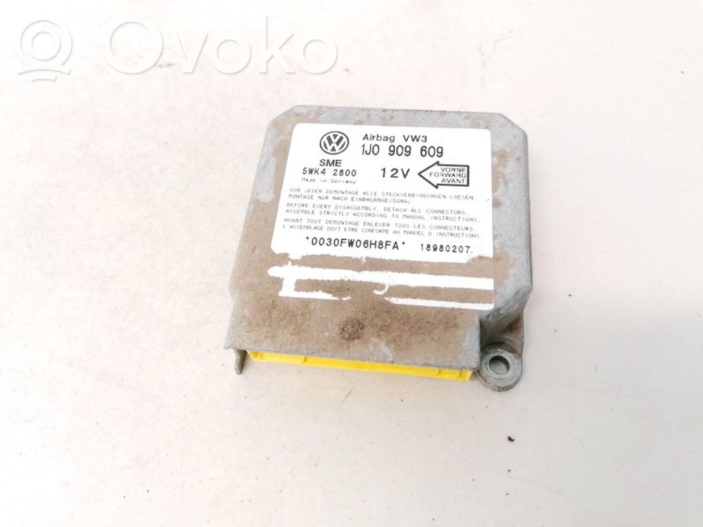 Unidad de control/módulo del Airbag   1J0909609,5WK42800,1J0909609,5WK42800
