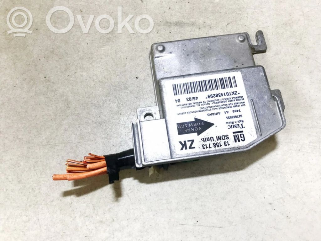 Unidad de control/módulo del Airbag   13158713,327963935,13158713,327963935