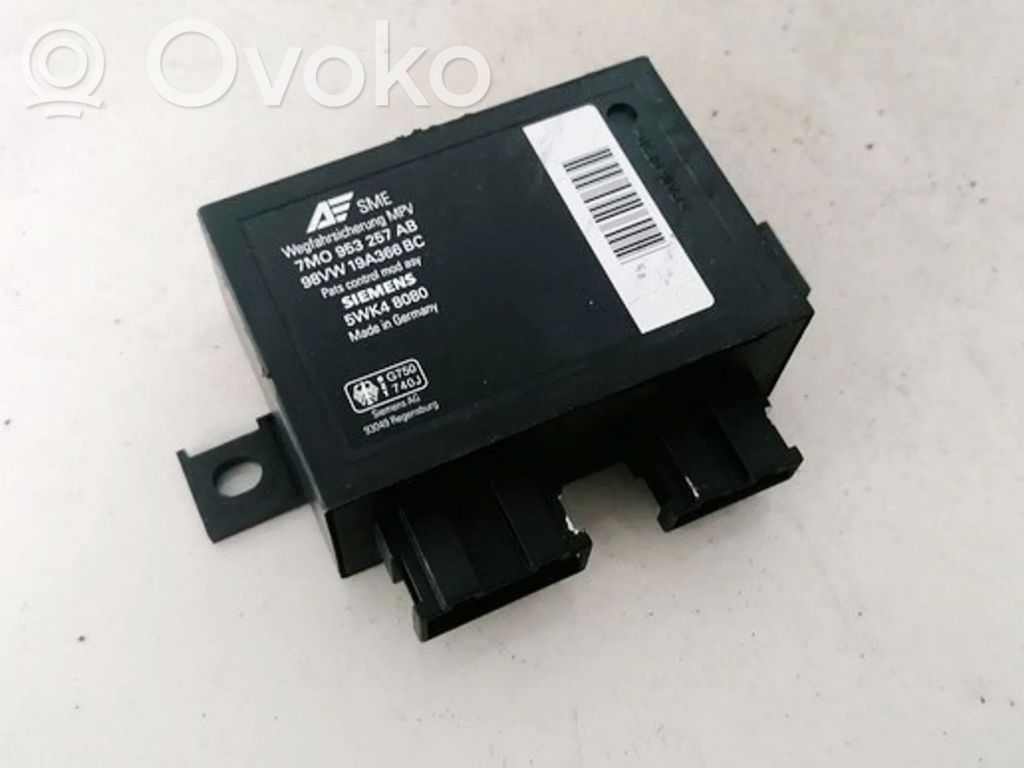 Ford Galaxy Unitate/modul comandă imobilizator 