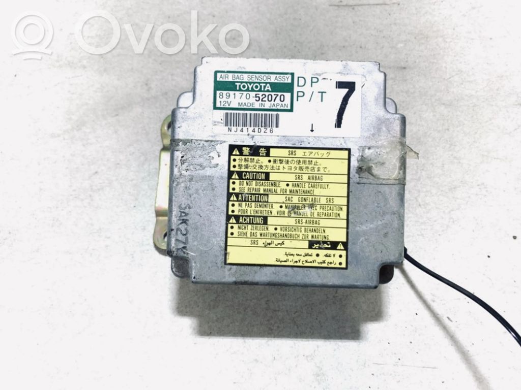 Toyota Yaris Verso Centralina/modulo airbag