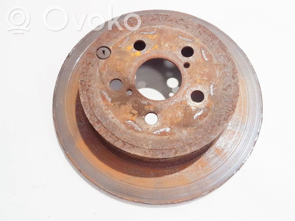 Toyota Avensis T250 Disco del freno posteriore 