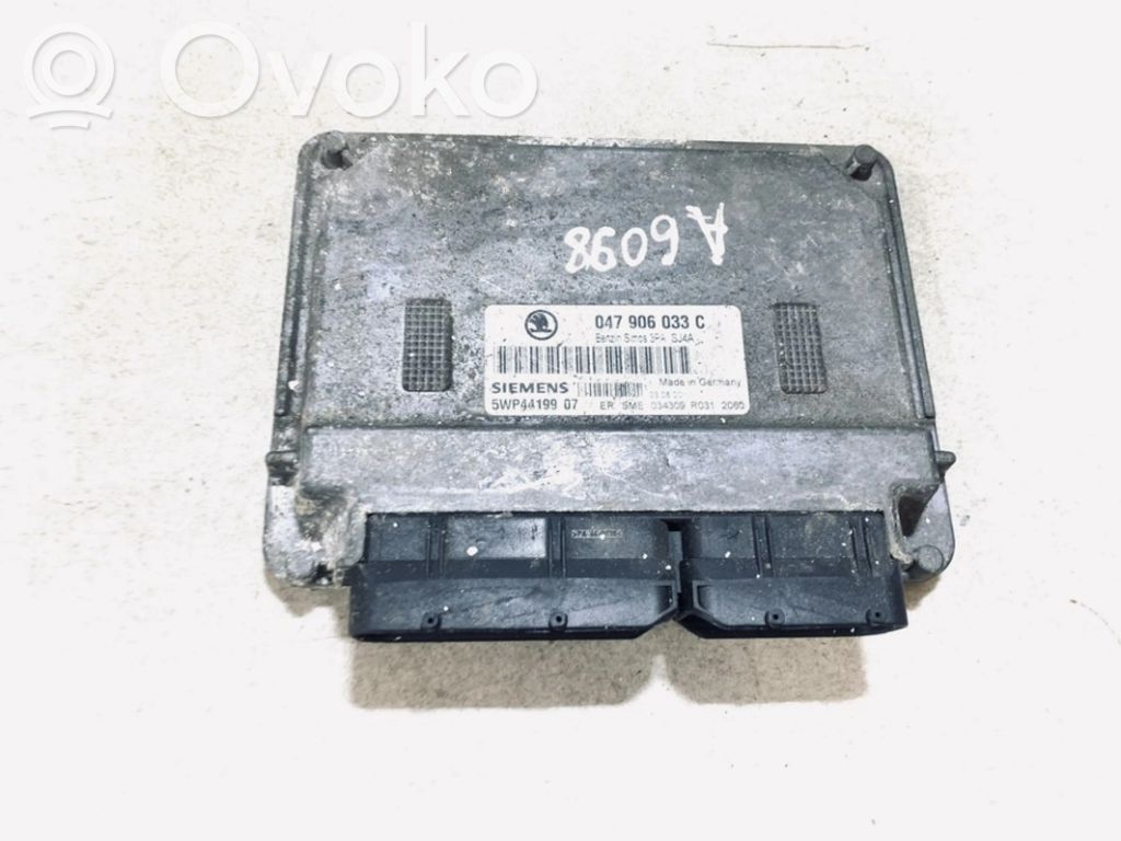 Skoda Fabia Mk1 (6Y) Centralina/modulo del motore 