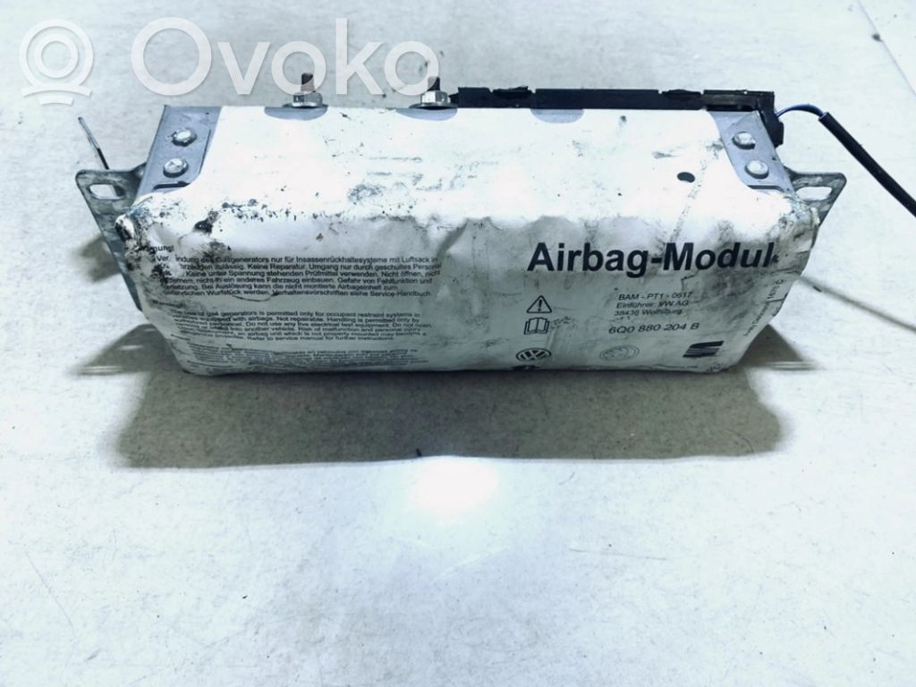Skoda Fabia Mk1 (6Y) Poduszka powietrzna Airbag pasażera 