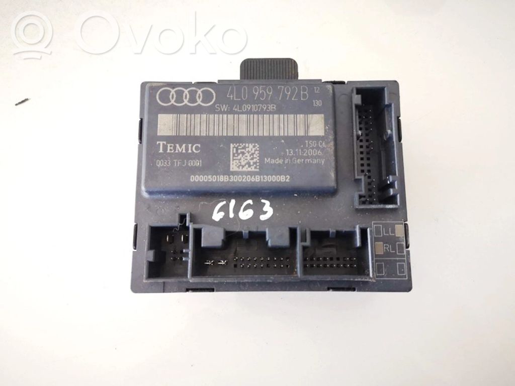 Oven ohjainlaite/moduuli   4L0959792B,4L0910793B,4L0910793B,4L0959792B