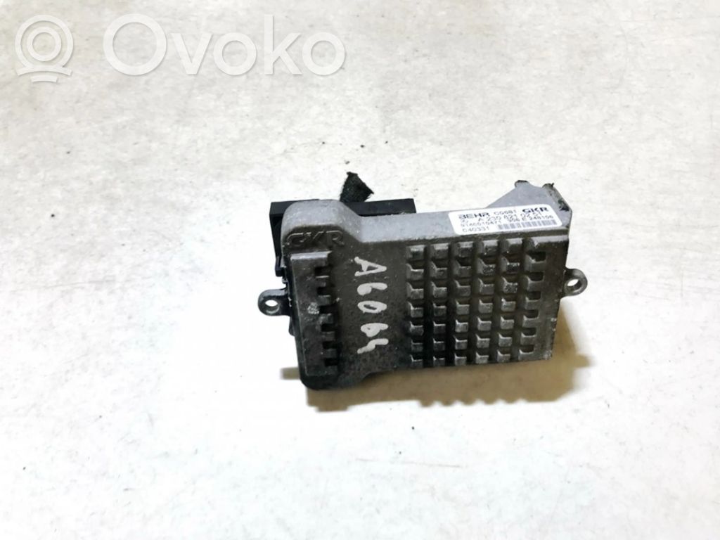 Mercedes-Benz E W211 Motor aerotermă/rezistor ventilator