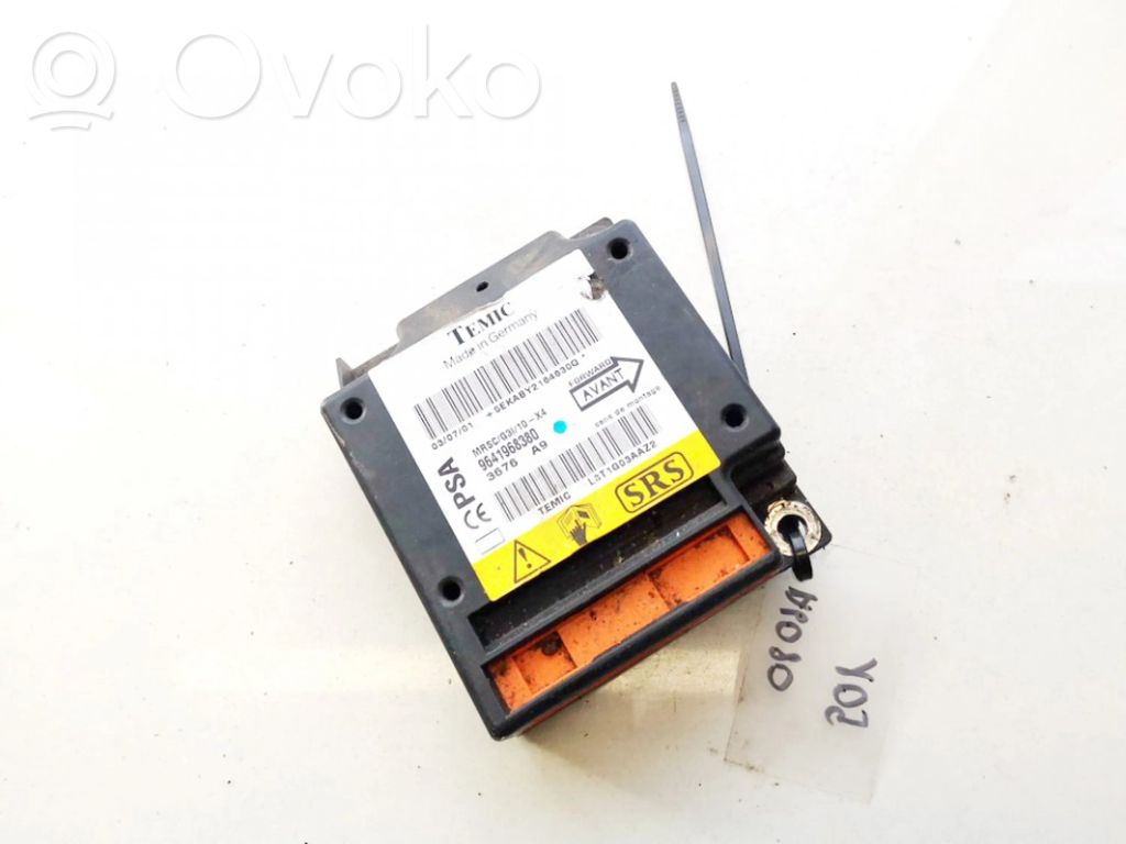 Unidad de control/módulo del Airbag   9641968380,9641968380