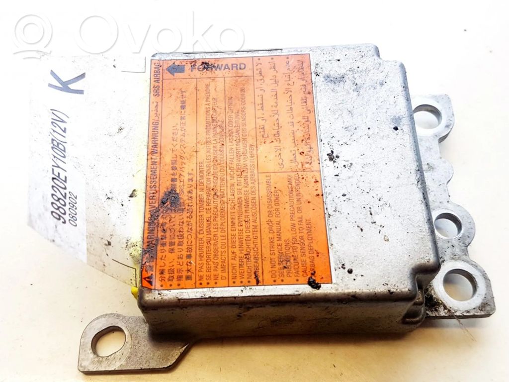 Nissan Qashqai+2 Unitate/modul de comandă airbaguri 