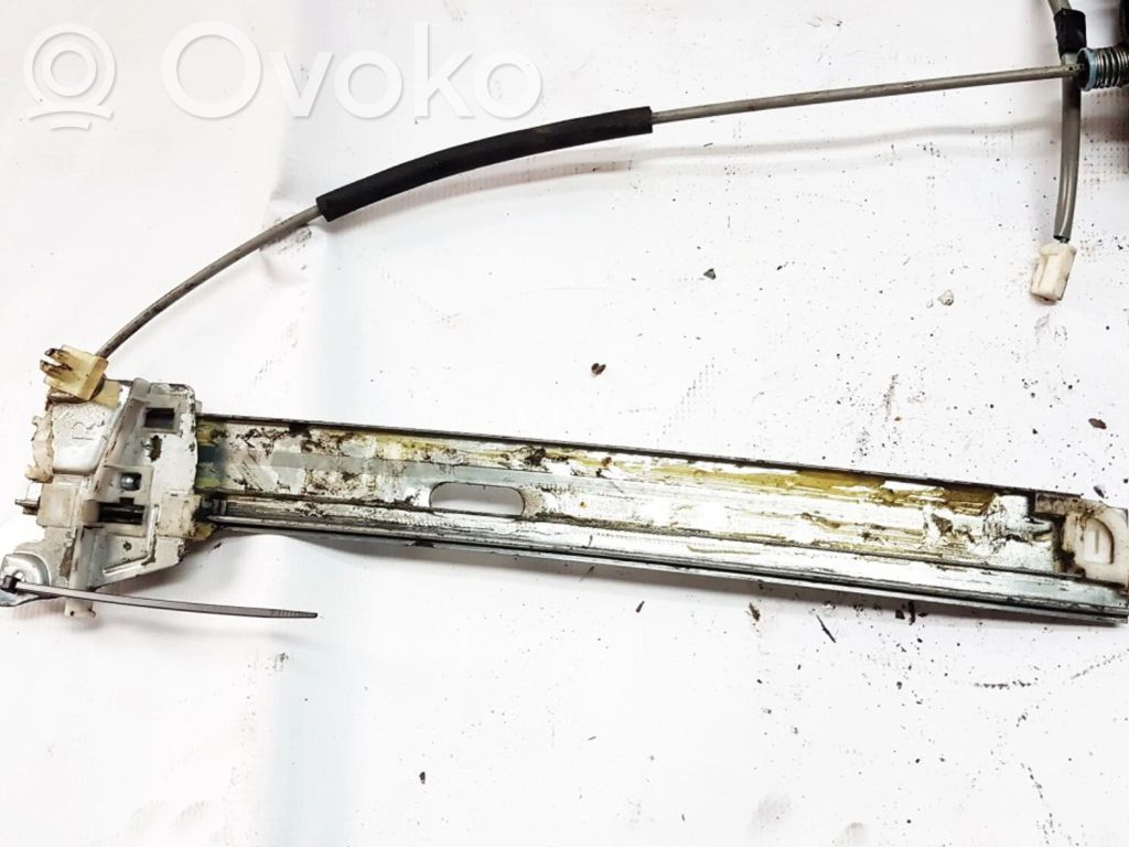 Regulador con motor de la ventanilla de la puerta corredera