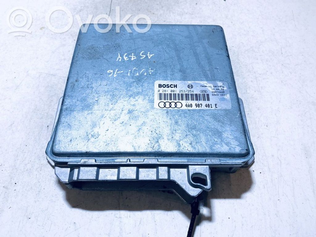 Unitate/modul de control motor   0281001253,4A0907401E,0281001253,28RTXXXX,4A0907401E,69231637
