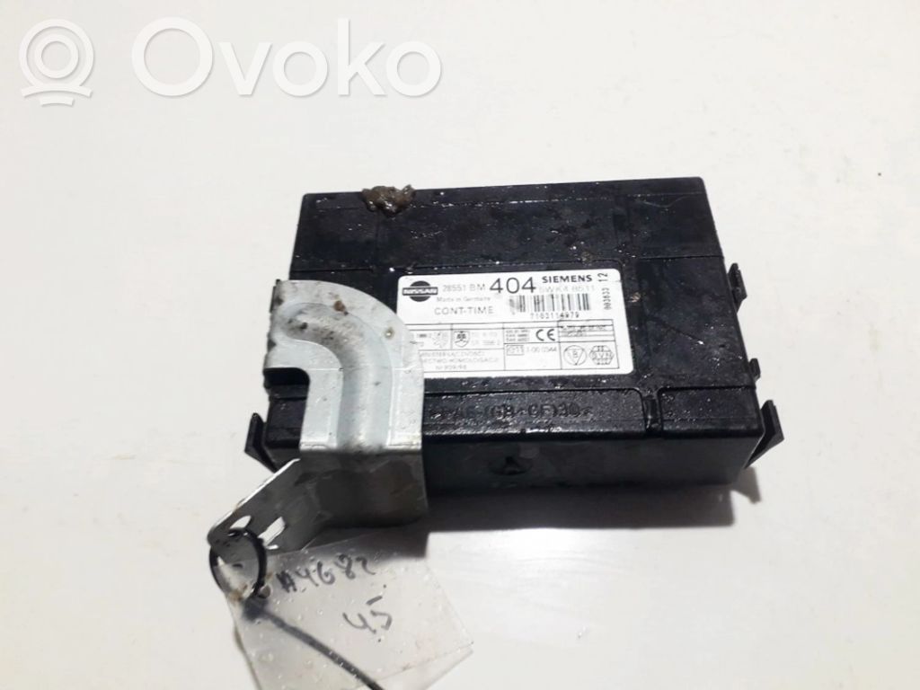 Nissan Almera N16 Modul confort 