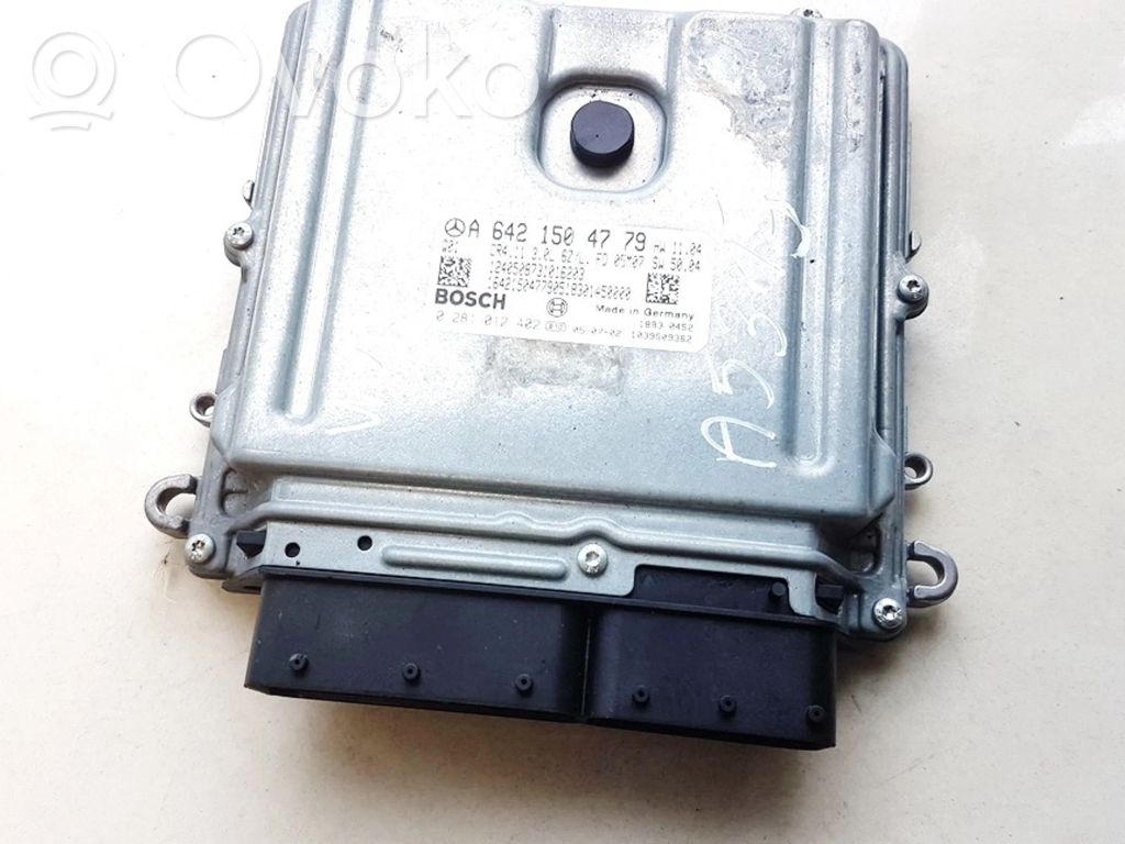 Unitate/modul de control motor   A6421504779,0281012402,0281012402,A6421504779