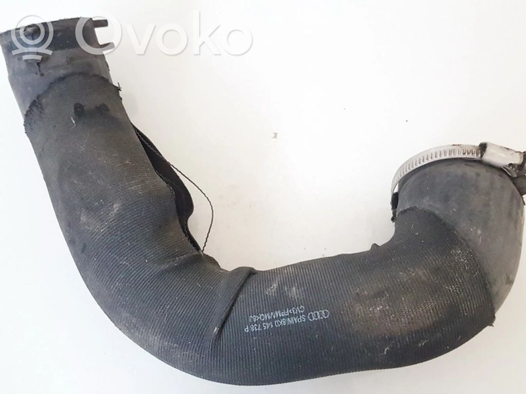 Audi A5 8T 8F Tube d'admission de tuyau de refroidisseur intermédiaire
