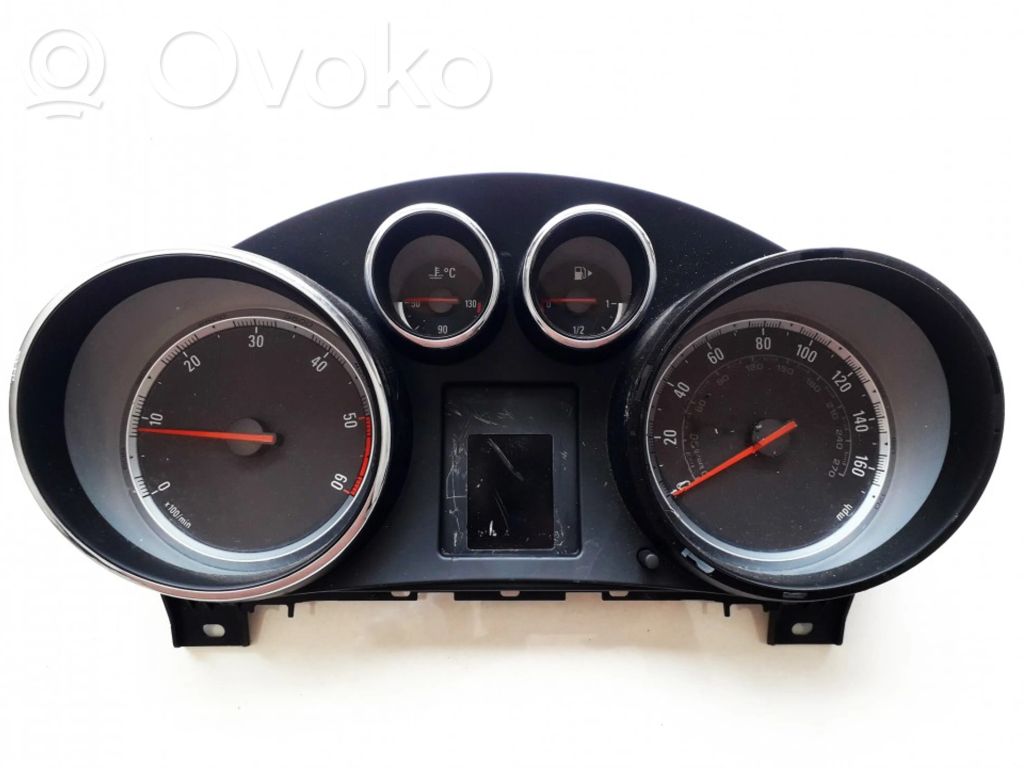 Opel Insignia A Compteur de vitesse tableau de bord